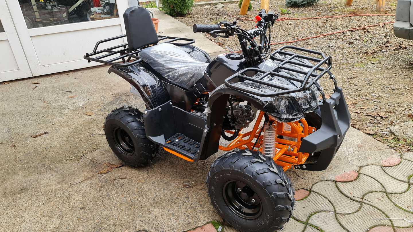 Atv HUMMER- GRIZLLY cu Spatar, 7 Inch 125cc, Cel mai NOU Model 2020