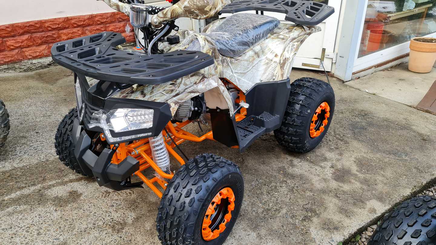 Atv CAMOFLAGE nou 2021, cel mai mare la categoria 125cc