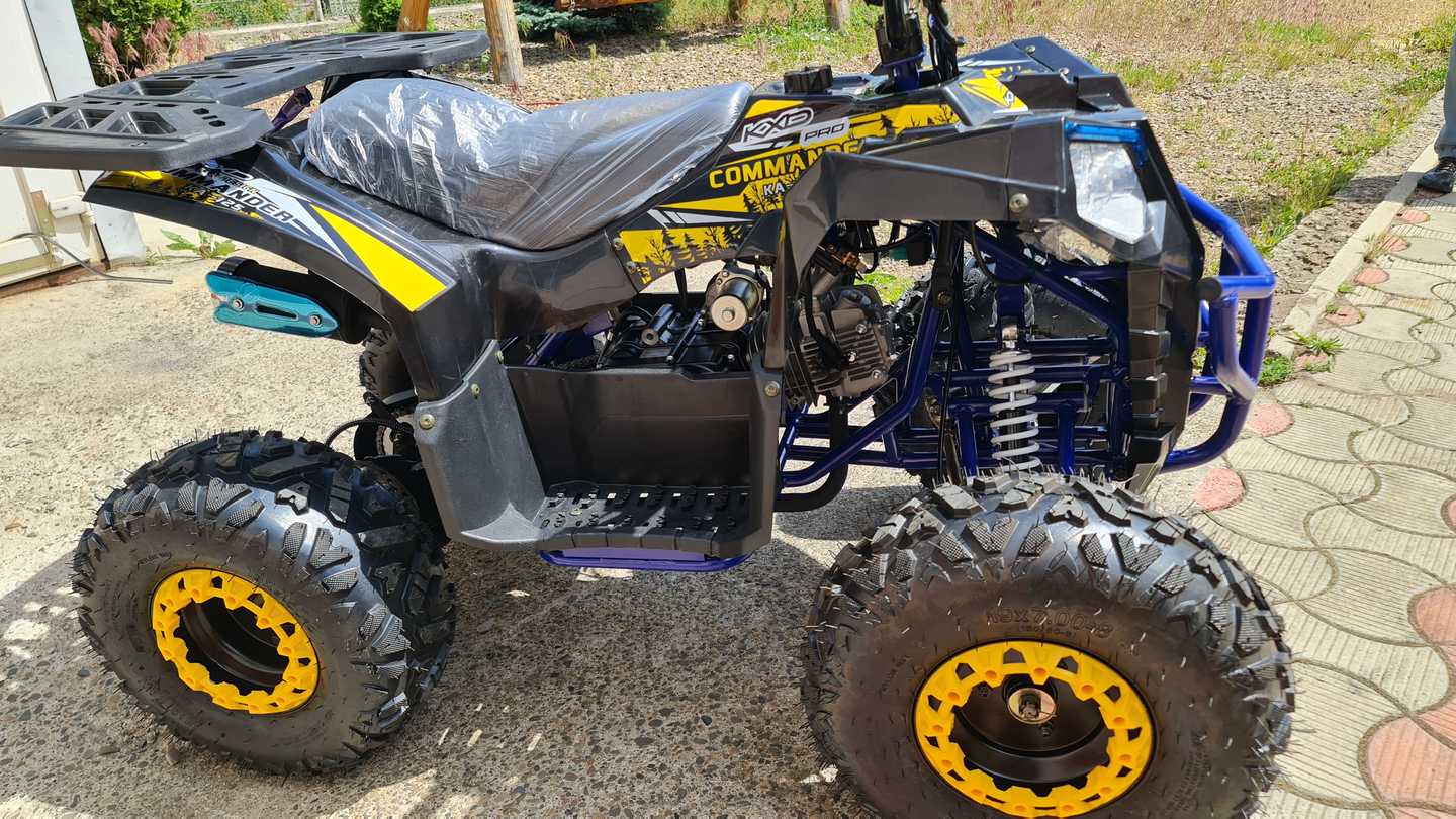 Atv  COMMANDER MEGA- PRO 8 Inch - 149cc, cel mai Nou Model 2023