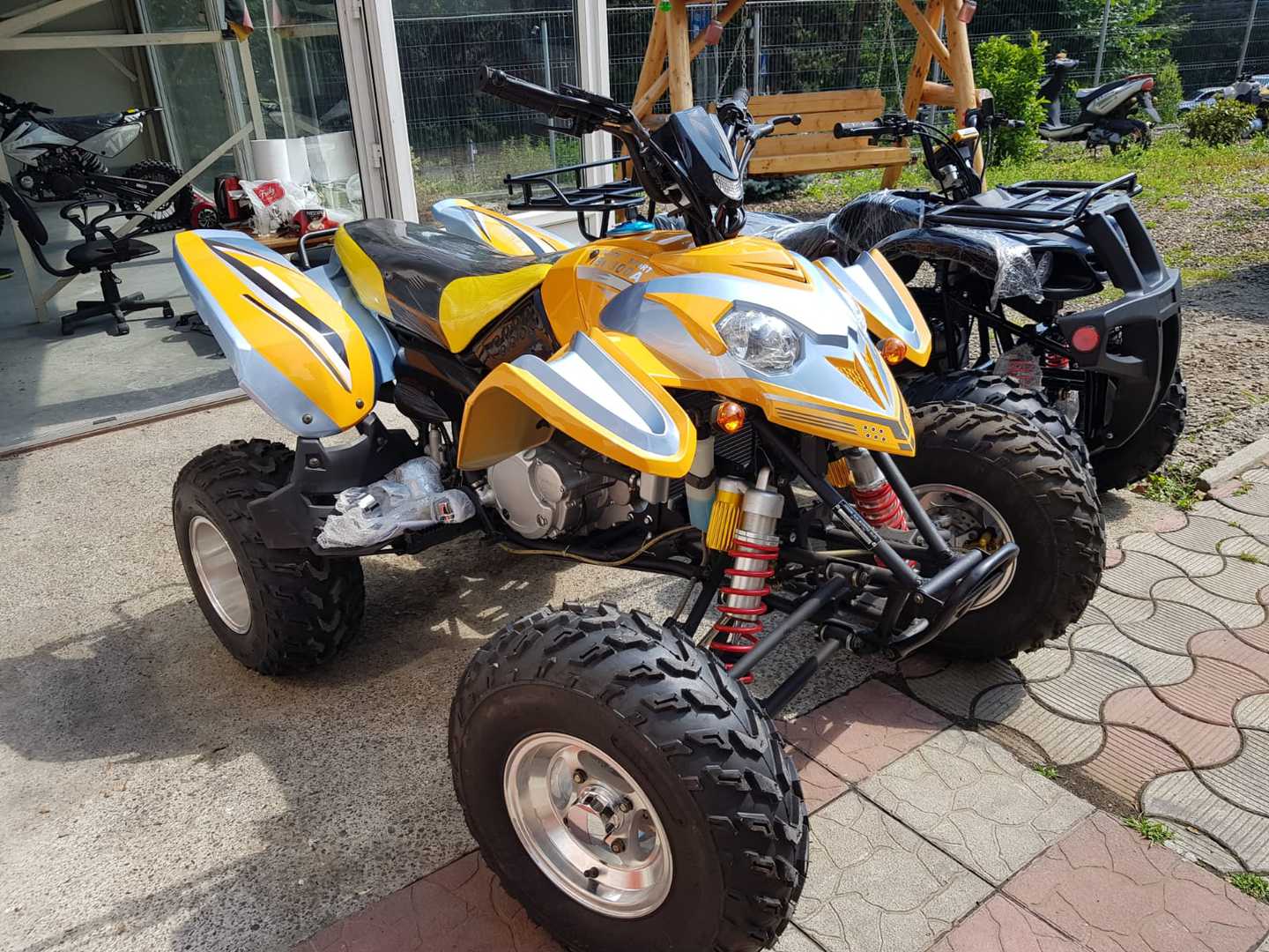 Atv  HURICANE Spyder EEC -350cc, Nou 2020 ideal doua persoane